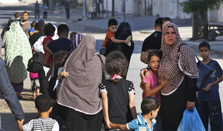El éxodo palestino hacia ninguna parte